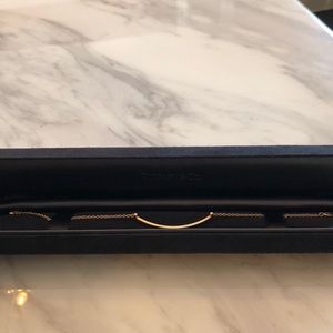 Tiffany 18K Gold Smile Bracelet